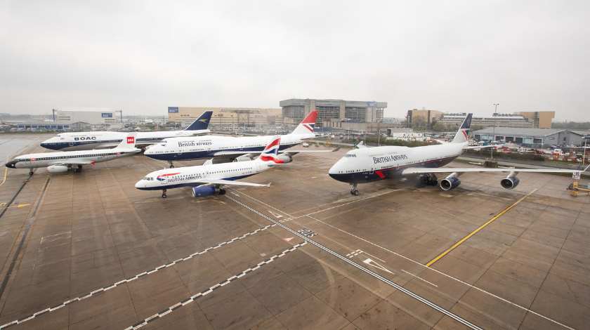 Знаменательное фото к столетию British Airways