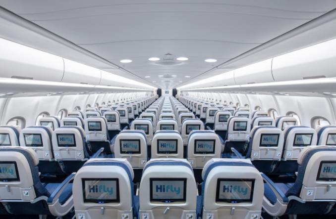 Салон эконом-класса A330neo Hi Fly