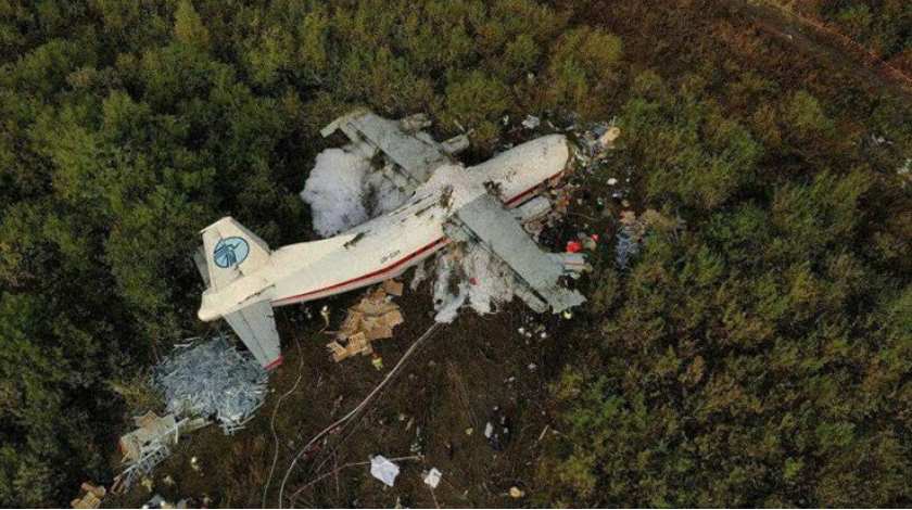 При крушении украинского Ан-12 погибли 5 человек