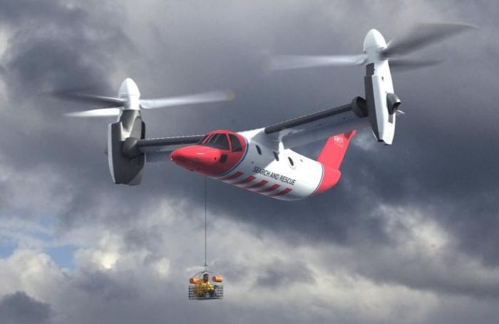 Конвертоплан AW609. Источник: Leonardo